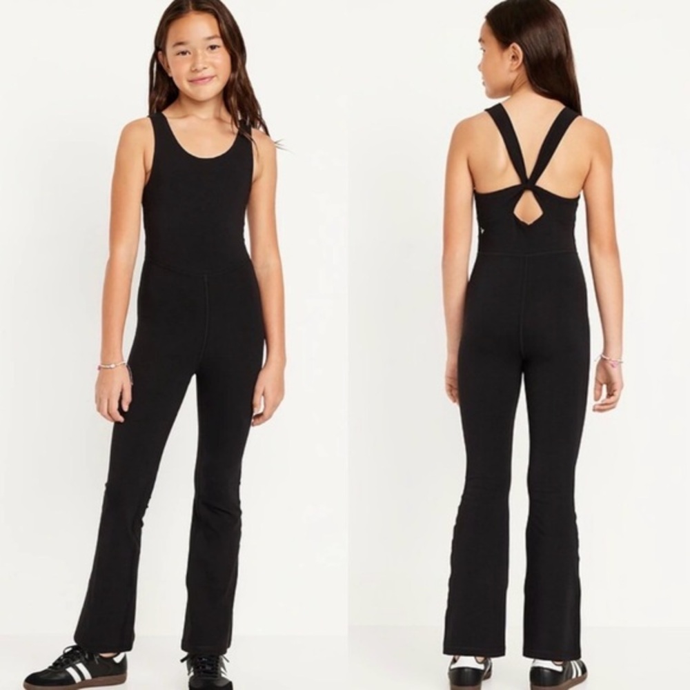 Old Navy Girls Sleeveless Power Chill Flare Bodysuit Size Large 10/12
